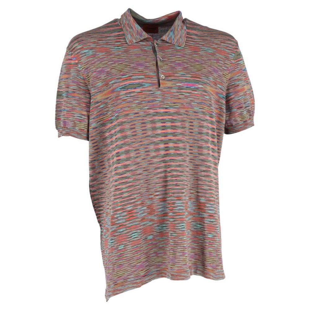 Missoni Polo Shirt in Multicolor Cotton